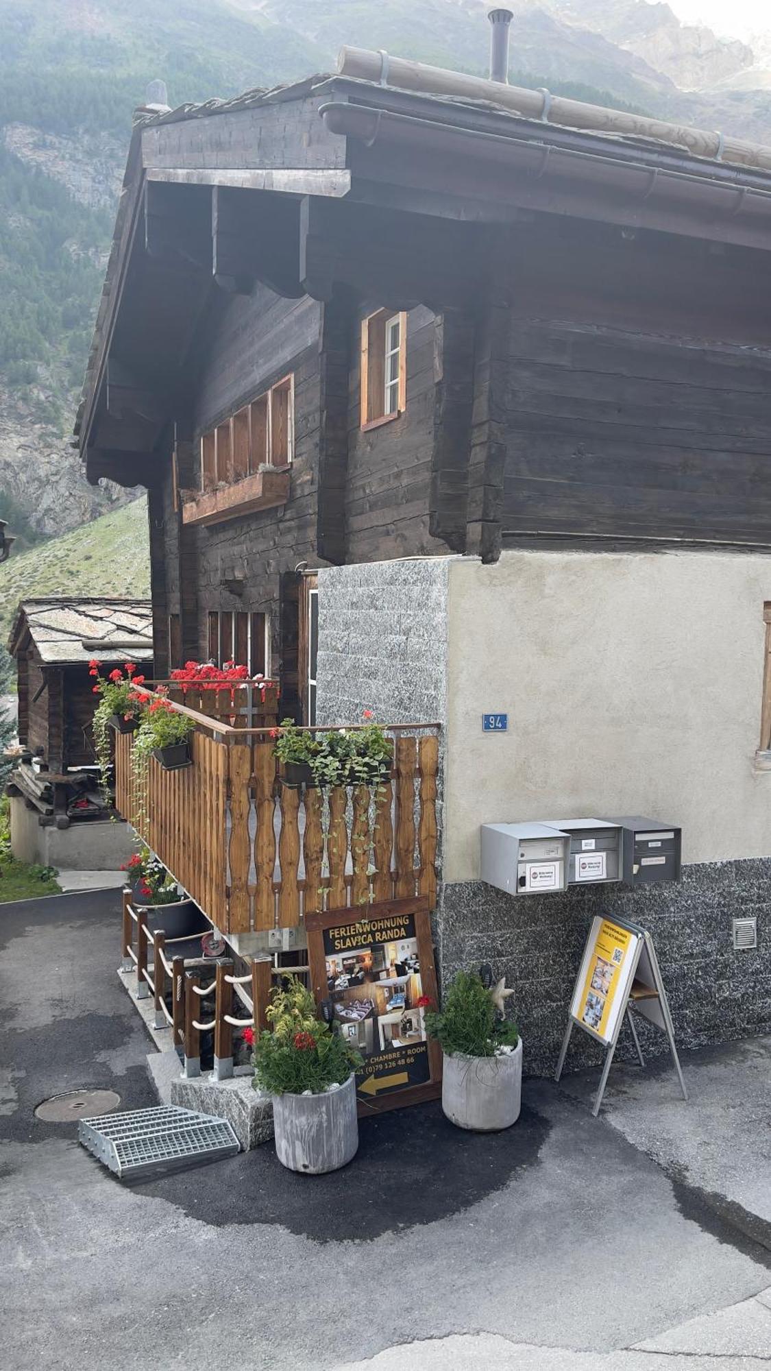 Ferienwohnung Slavica Dorfstrasse 94 Randa Exterior foto
